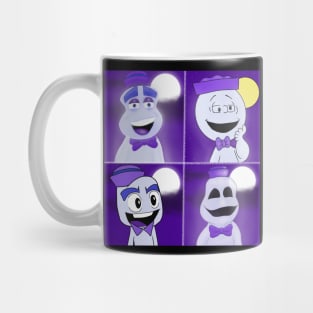 Boo Berry in four different styles Mug